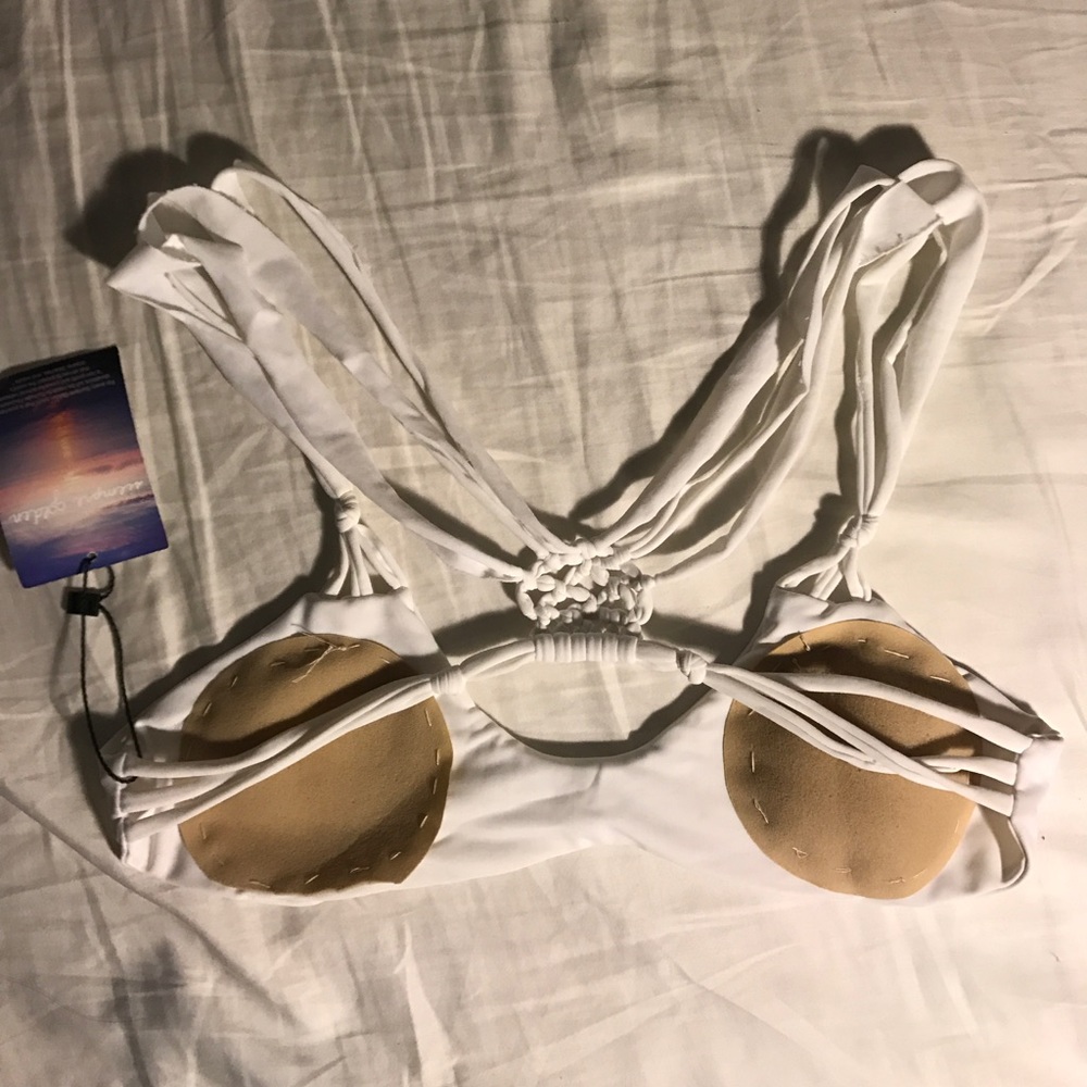 White Bikini Top - Picture 2 of 2